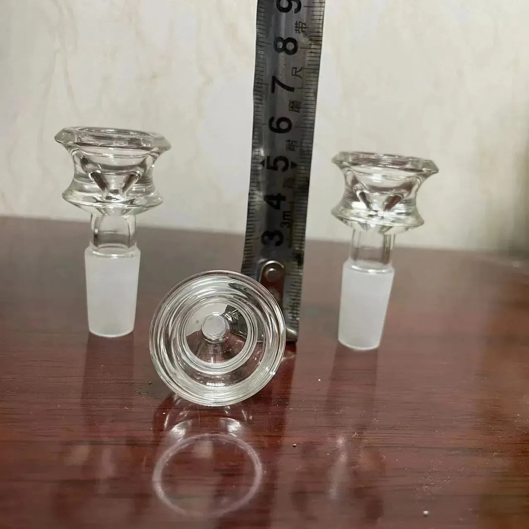 Hookah Smoke Pipe Accessories 14MM Plug Glass Bucket - EX-STOCK CANADA