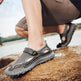 Summer Outdoor Casual Hollow Mesh Surface Breathable Men's Sandals  EX-STOCK CANADA