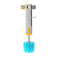 4 In 1 Bottle Gap Cleaner Brush Multifunctional Cup Cleaning Brushes Water Bottles Clean Tool Mini Silicone U-shaped Brush Kitchen Gadgets 