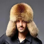 Locomotive Ushanka Men's Winter Thickened Outdoor Cold-proof Earmuffs Hat - EX-STOCK CANADA