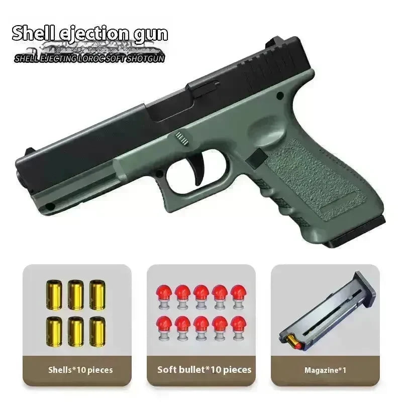 Automatic Breech Toy Gun Puzzle Toy - EX-STOCK CANADA