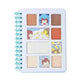 Diary Notebook Best Six color Eyeshadow Palette - EX-STOCK CANADA