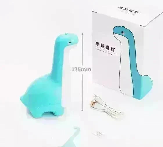 Dinosaur Night Light Cute Children's Night Light Eye Protection Bedside Timing Lamp USB Charging Room Decoration Children's Gift - EX-STOCK CANADA