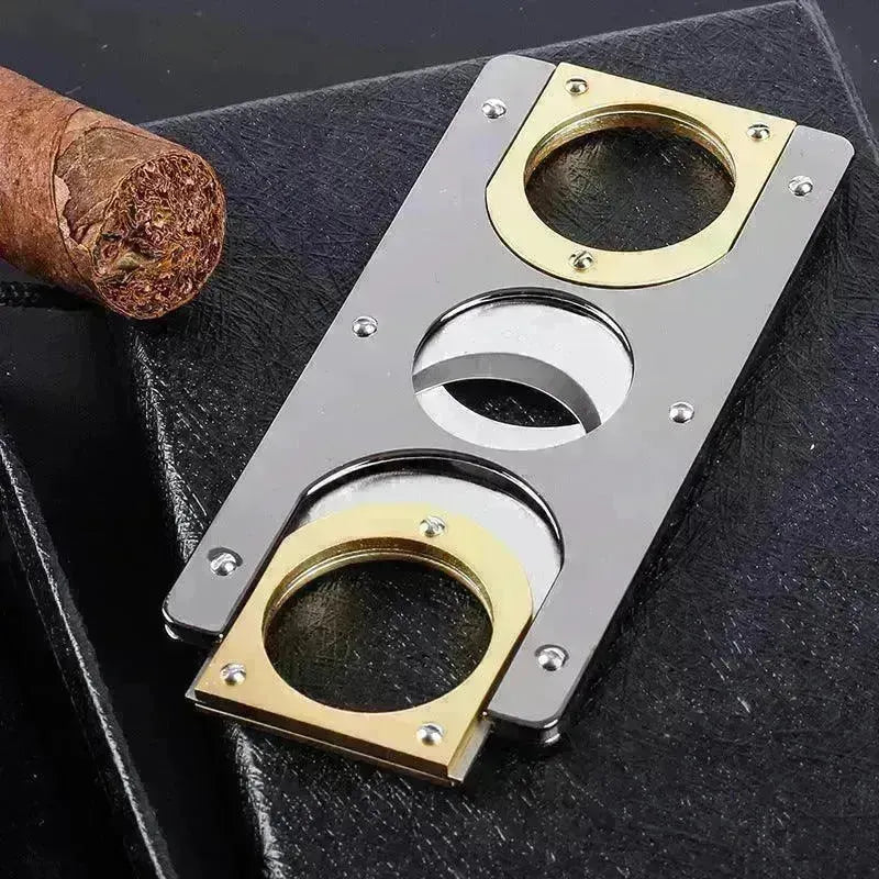 Double edged Stainless Steel Cigar Blade Cutter - EX-STOCK CANADA