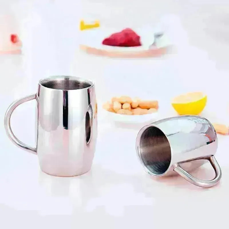 Double Wall Stainless Steel Tumbler Mug Insulated Coffee Mug - EX-STOCK CANADA