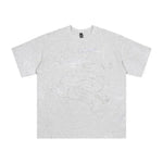 Dragon Paste Cloth Embroidery Short Sleeve - EX-STOCK CANADA