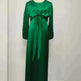 Dubai Middle East Kaftan Abaya Turkey Satin Dress. - EX-STOCK CANADA