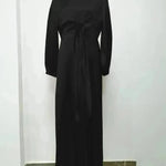 Dubai Middle East Kaftan Abaya Turkey Satin Dress. - EX-STOCK CANADA