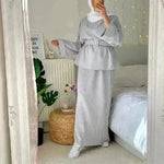 Dubai Turkey Hijab Abaya Dress. - EX-STOCK CANADA