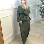 Dubai Turkey Hijab Abaya Dress. - EX-STOCK CANADA