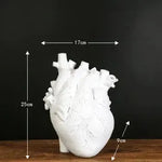 Shape Flower Vase Nordic Style Flower Pot Art Vases Sculpture Desktop Plant Pot For Home Decor Ornament Gifts - EX-STOCK CANADA
