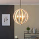 6 - Light Wood Chandelier With Adjustable Chain For Kitchen, Dining Hall Entrance, Bulb Not Included - EX-STOCK CANADA