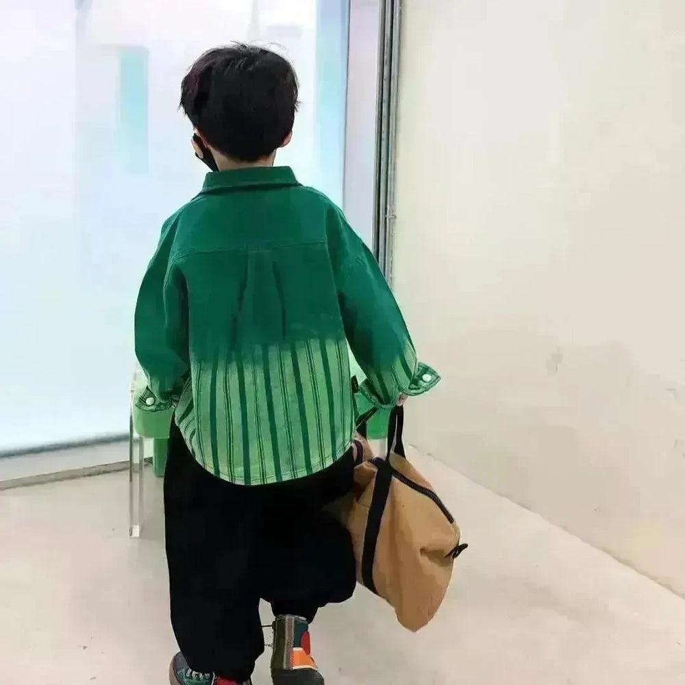 Fashionable And Personalized Boy's Spring Denim Jacket - EX-STOCK CANADA
