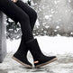 Women's Plush-Lined Mid-Calf Boots 3