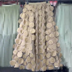 Women's Retro fashion Line  Midi Maxi Prairie Skirt - EX-STOCK CANADA