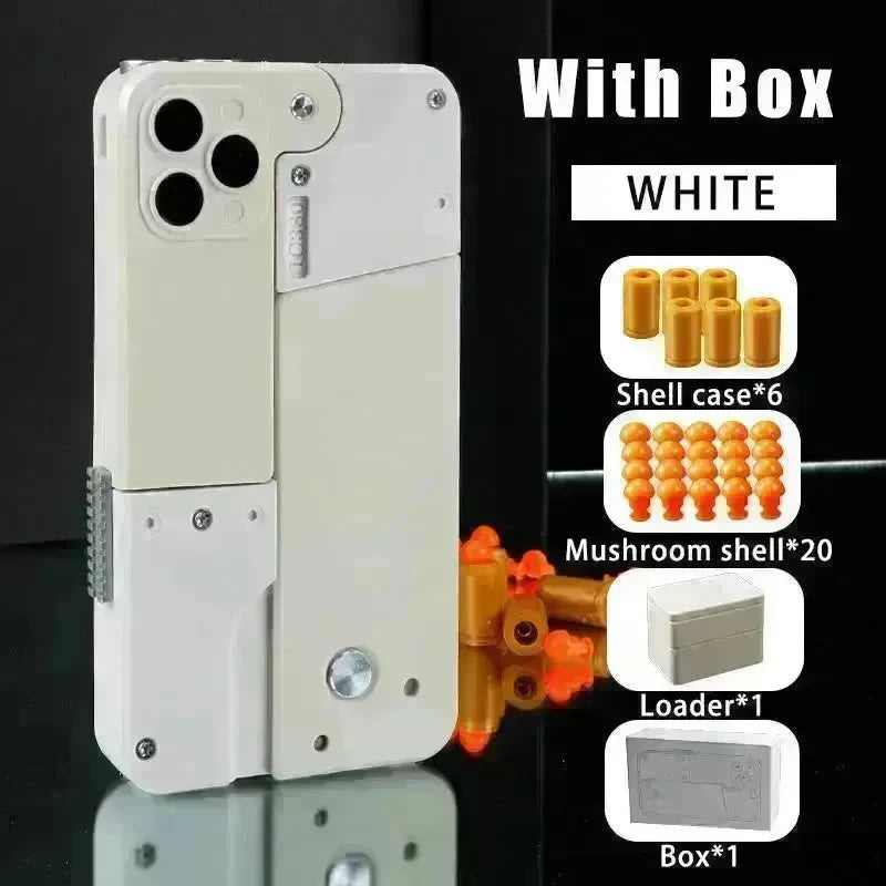 mobile phone shape folding soft bullet gun toy - EX-STOCK CANADA