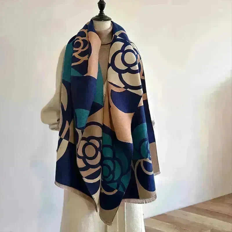 Cashmere Dual-use Warm Winter Vintage Scarf Women - EX-STOCK CANADA