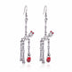 3pcs Halloween Skeleton Earrings And Necklace Set Creative Retro Personality Jewelry Accessories EX-STOCK