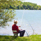 Foldable Fishing Chair With Backrest Built-In Cooler Bag Portable Handle Outdoor Lightweight Fishing Stool For Camping Hiking Hunting EX-STOCK