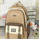 Special-interest Design Large Capacity Class Tutorial Play Backpack Good-looking All-match Backpack EX-STOCK