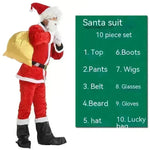 Christmas Costume Men's And Women's Clothing Full Set Performance Costume - EX-STOCK CANADA