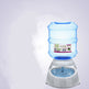 Cats Dogs Automatic Pet Feeder Drinking Water Fountains Large Capacity Plastic Pets Dog Food Bowl Water Dispenser EX-STOCK Canada 