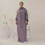 New ArabMiddle East Dubai Turkey Abaya dress Simple Plain Abaya 2025