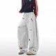 Lazy  Sausage Dog Embroidered Machete Sweatpants Autumn Loose Casual 