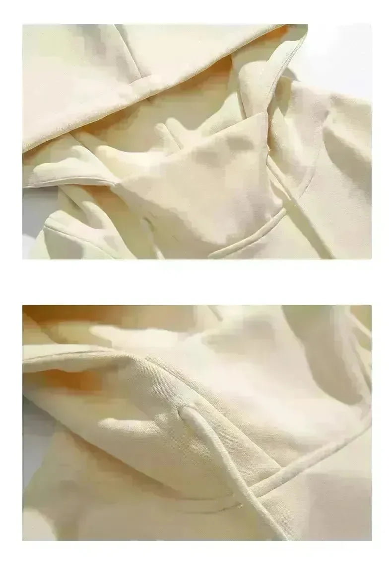 American Fleece Lined Drawstring Hoodie Sweatshirt Pullover for Men - EX-STOCK CANADA