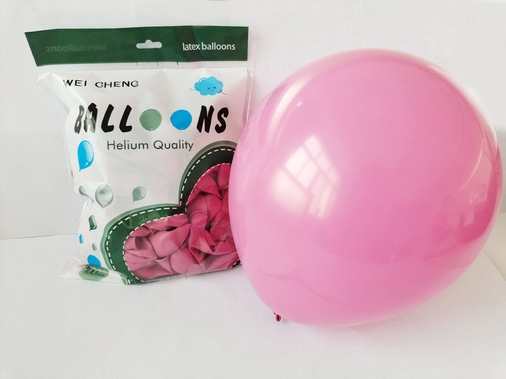 Pink Retro Balloon Wedding & Birthday Party Decorations – Colourful Vintage Balloon Set