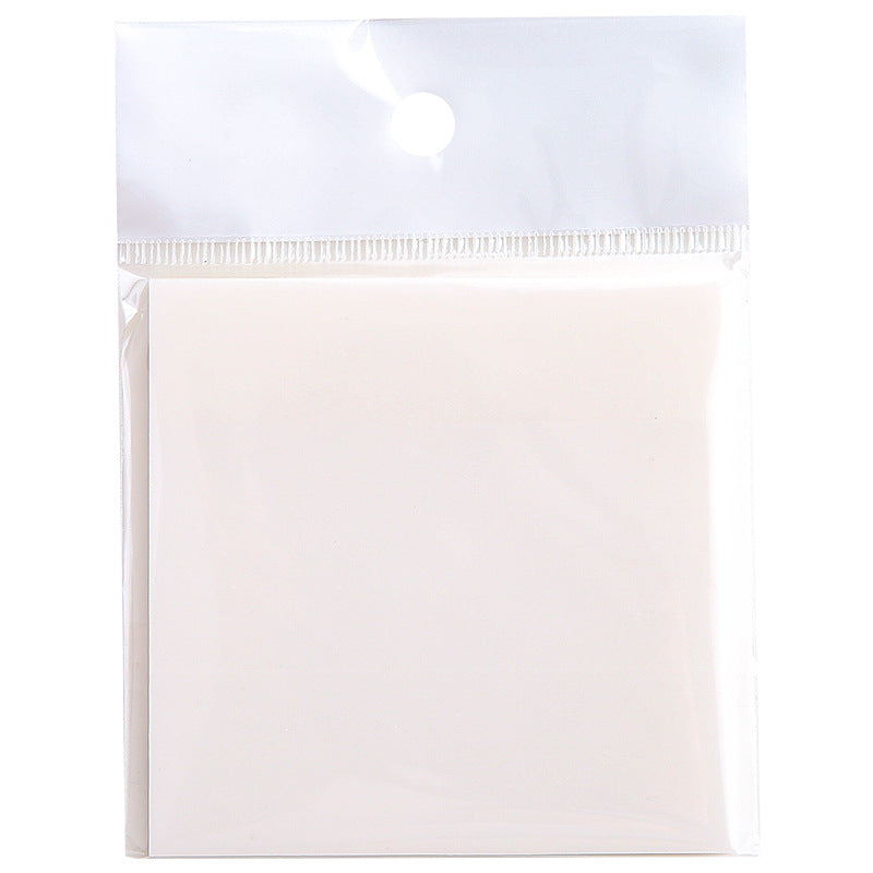 PET Transparent Post-it Notes Waterproof Material Sticky Notes 