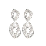 Jewelry Baroque Alloy Geometric Irregular Earrings - EX-STOCK CANADA
