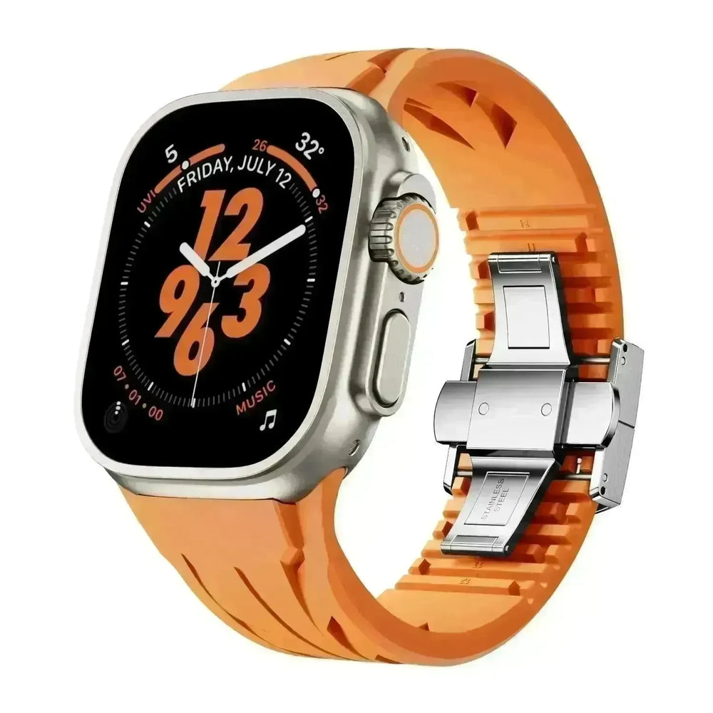 Watch Class Fluororubber Silicone Watch  Strap - EX-STOCK CANADA