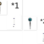 Shower Head Water Saving Flow 360 Degrees Rotating With Small Fan ABS Rain High Pressure Spray Nozzle Bathroom Accessories EX-STOCK Canada 