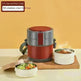 304 Stainless Steel Large Capacity Vacuum Thermal Insulated Lunch Box - EX-STOCK CANADA