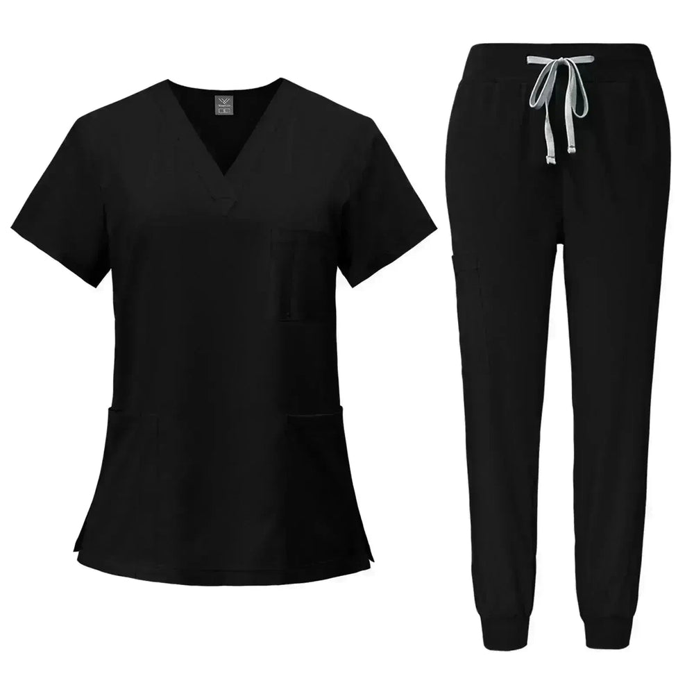 Quick-drying T-shirt Surgical Clothes Oral Nurse Doctor Work Clothes Pet Hospital Work EX-STOCK