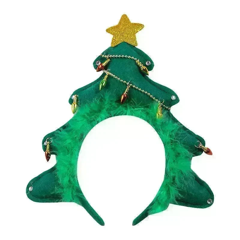 Christmas With Light Headband Snowflake Women's - EX-STOCK CANADA