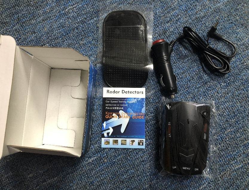 Electronic Dog V7 English And Russian Vehicle-mounted  Speed Measurement Vehicle Mobile Speed Measurement Detector EX-STOCK Canada 