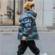 Western Style Big Kids Thick Winter Children's White Duck Down Jacket - EX-STOCK CANADA