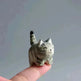 Creative Decorative Hand carved wooden Cat Trinkets Ornaments - EX-STOCK CANADA