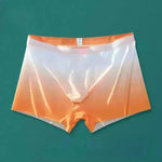 Ice Silk Men's Breathable Full Seamless Boxer Brief Pant underwear
