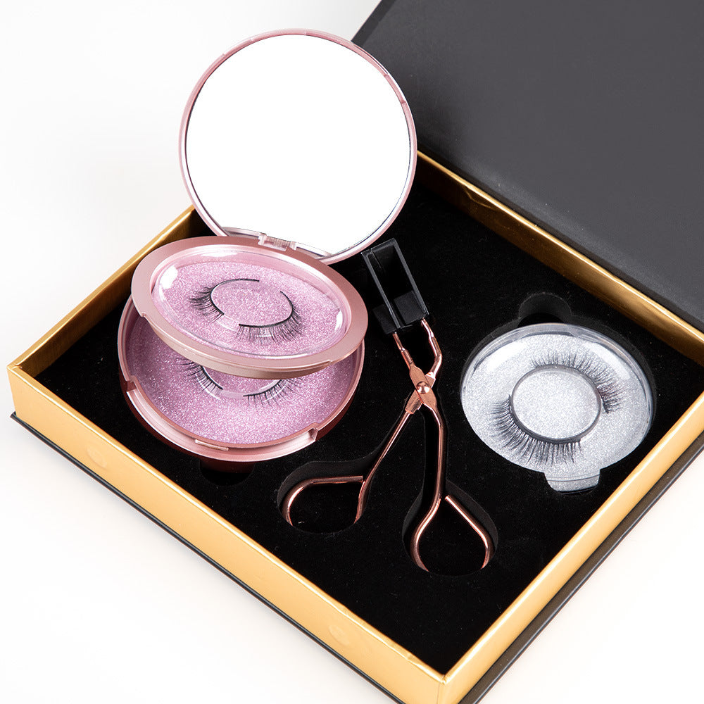 Reusable Magnetic Self-Adhesive Eyelashes No Eyeliner Or Glue Needed False Lashes Stable And Easy To Put On Natural Look And Waterproof Fake Eyelashes EX-STOCK Canada 