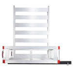 Hitch Cargo Carrier, 500lbs Capacity Trailer Hitch Mounted Cargo Basket, Aluminum Luggage Carrier Rack With Folding Ramp, Fits 2 Hitch Receiver For SUV Truck Pickup Camping EX-STOCK