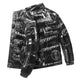 Men's Winter Fashion Printed Zip button Thick Rain Puffer Jacket - EX-STOCK CANADA