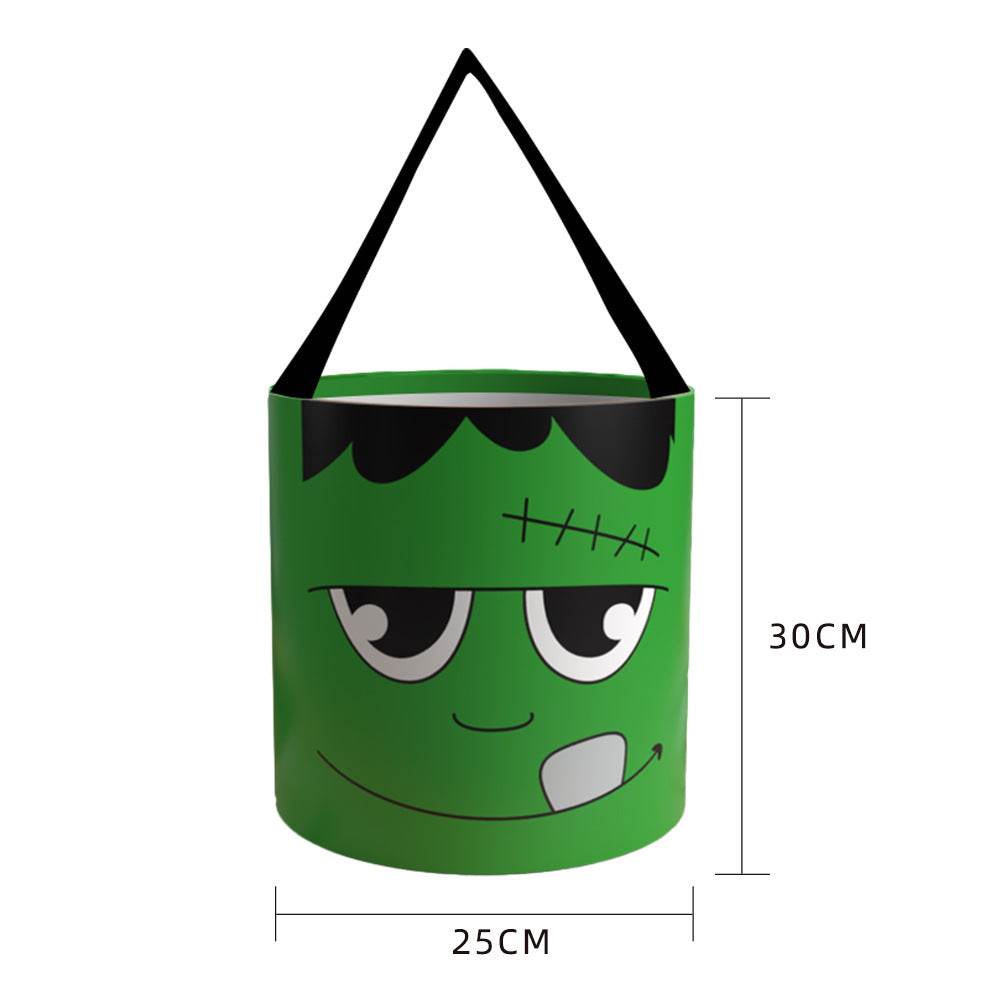 Halloween Candy Bag - Handheld LED Light-up Pumpkin Bag Tube, Halloween Trick-or-Treat Bag - EX-STOCK Canada