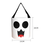 Halloween Candy Bag - Handheld LED Light-up Pumpkin Bag Tube, Halloween Trick-or-Treat Bag - EX-STOCK Canada