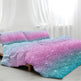 Girly Duvet Cover Rainbow Glitter Ombre Bedding Sets 3 Pcs Chic  Purple Blue Green Pastel Bed Spreads Sparkle Quilt Cover Set With 2 Pillow Shams EX-STOCK Canada 