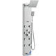 Shower Panel System, 5 Shower Modes, Digital Display Shower Panel Tower, Rainfall, 8 Massage Jets, Tub Spout, 3-Setting Handheld Shower Head 59 Hose, Stainless Steel Wall-Mounted Shower Set EX-STOCK