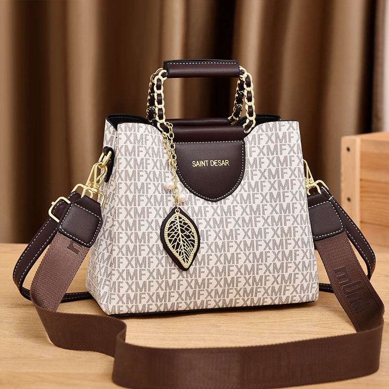 Women's Vintage Fashion Print Handbag EX-STOCK Canada 