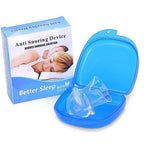 Caja de lengua de silicona transparente Dispositivo anti-ronquidosEX-STOCK Canada 